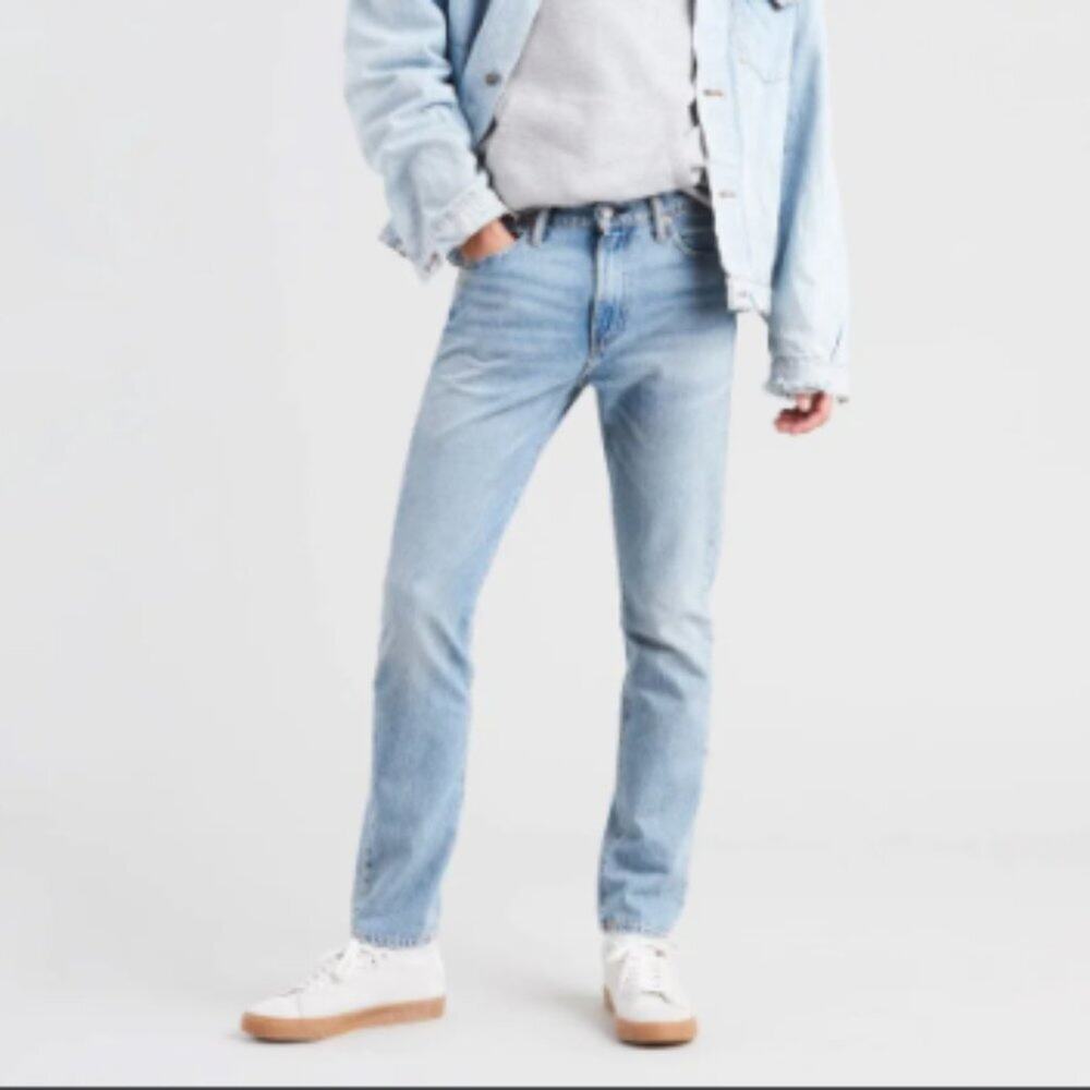 Levi's 510 Blue Light Wash Skinny Jeans W27 L30